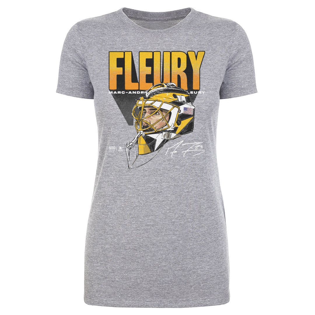 Marc-Andre Fleury Pittsburgh Hockey Mask WHT