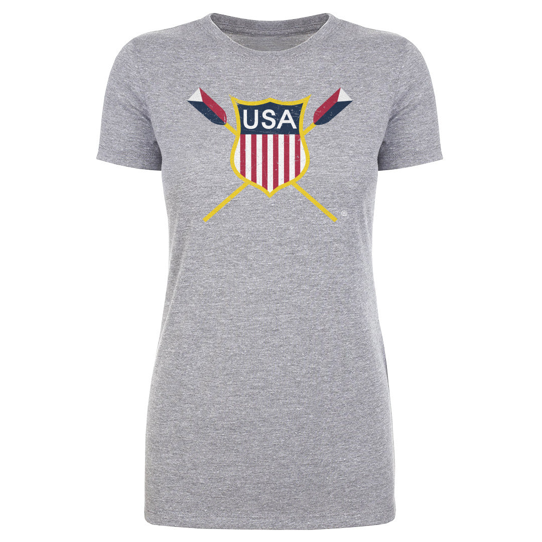 USRowing Emblem WHT