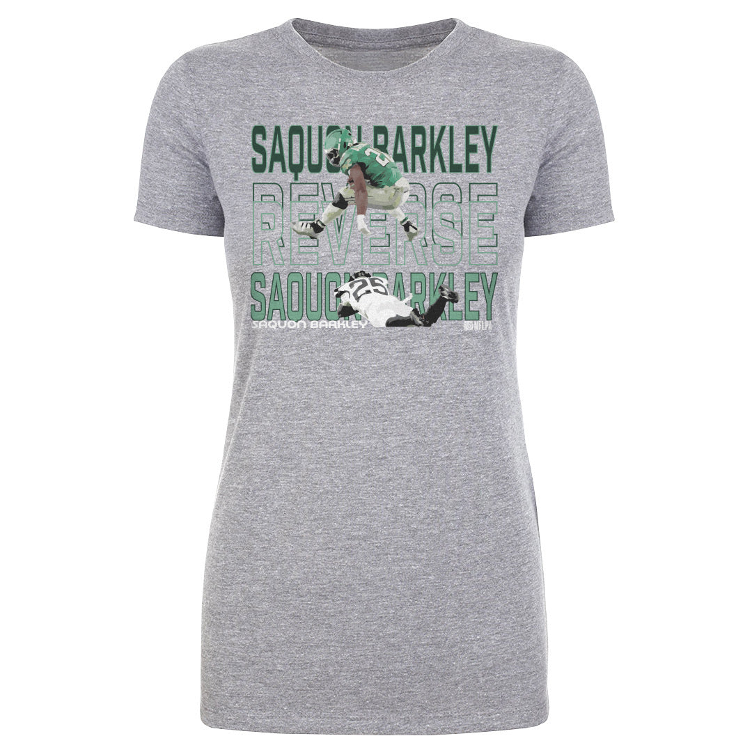 Saquon Barkley Philadelphia Hurdle WHT