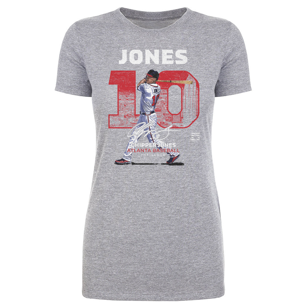 Chipper Jones Atlanta Throwback WHT