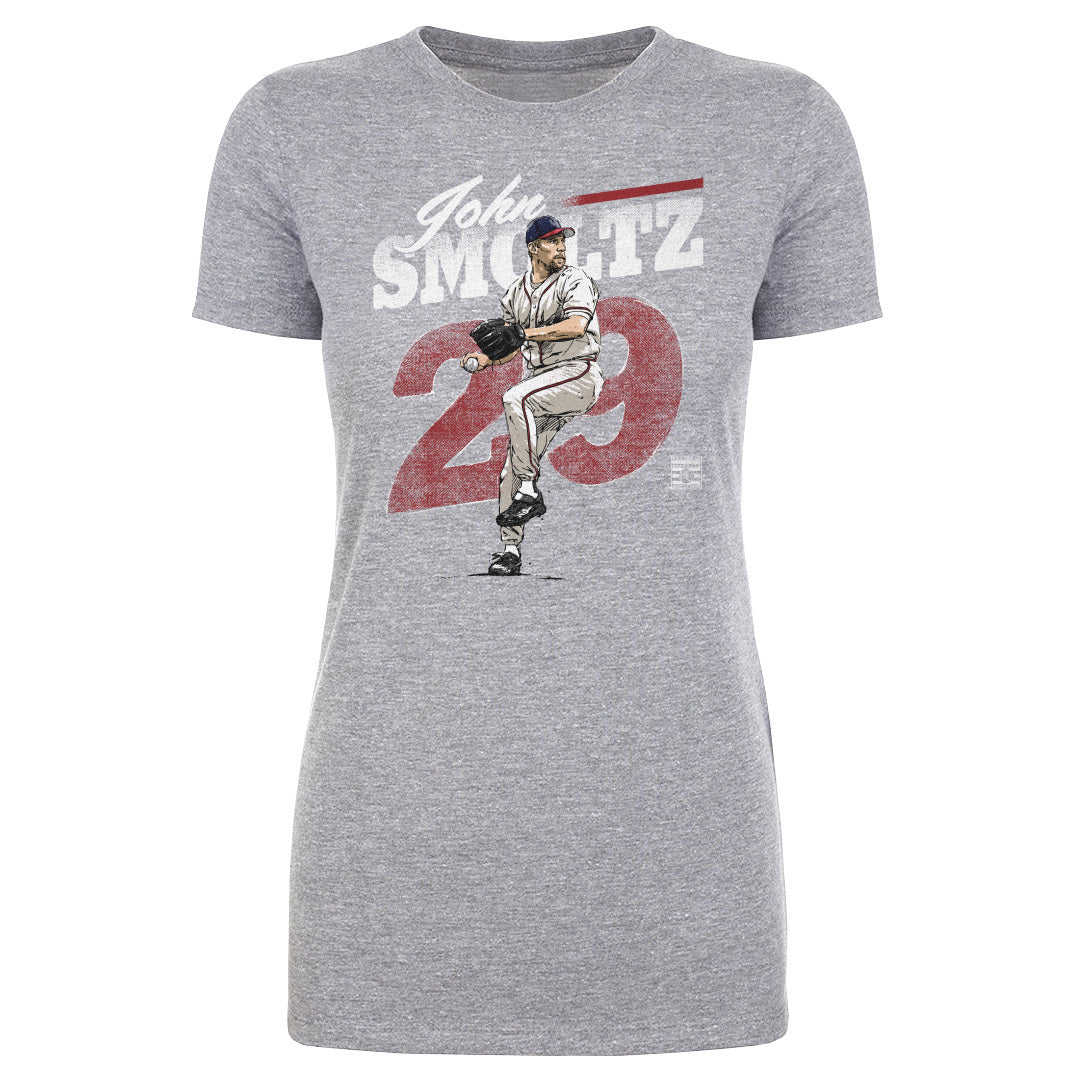 John Smoltz Atlanta Retro WHT