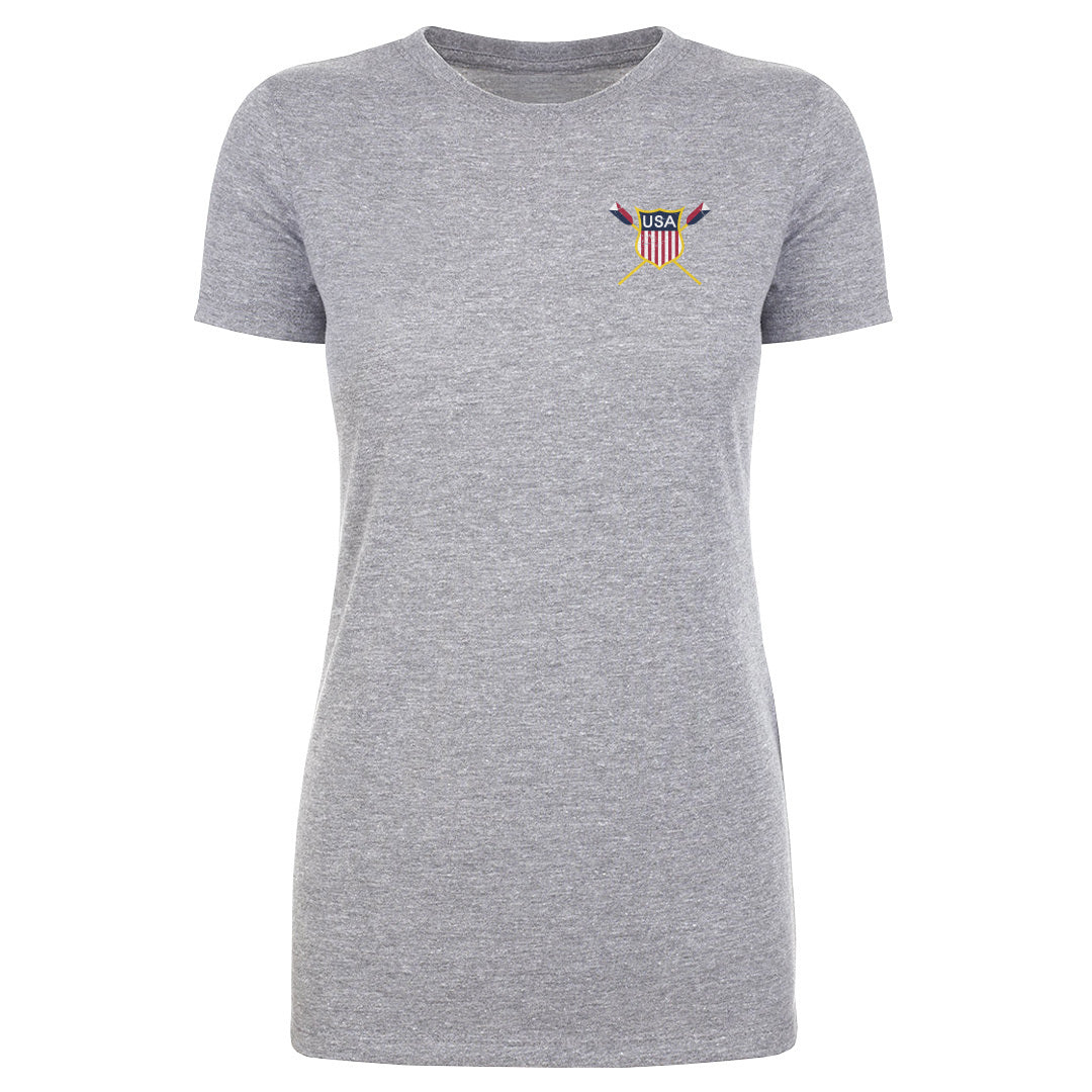 USRowing Emblem Pocket Color WHT
