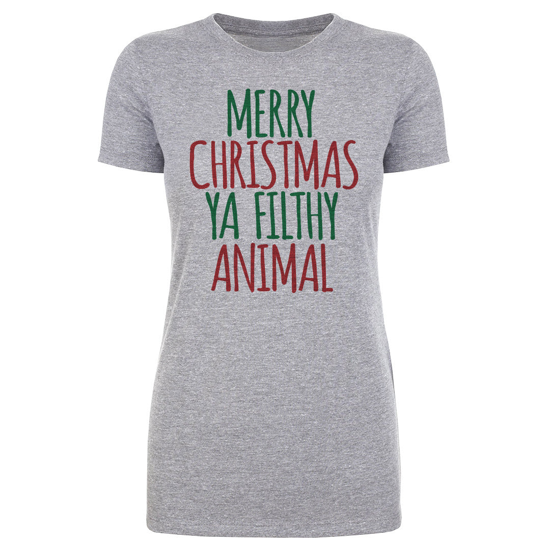 Christmas Merry Christmas Ya Filthy Animal