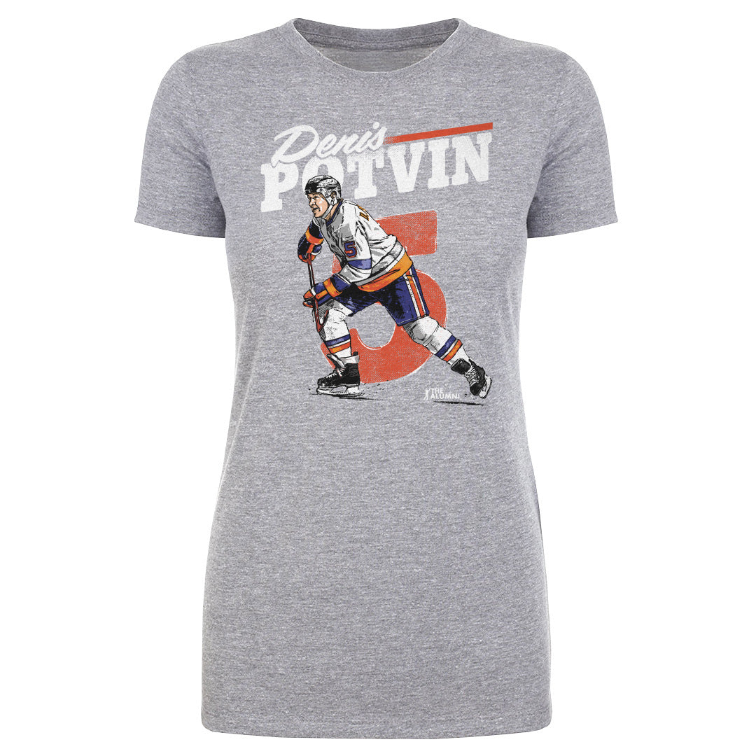 Denis Potvin New York I Retro WHT