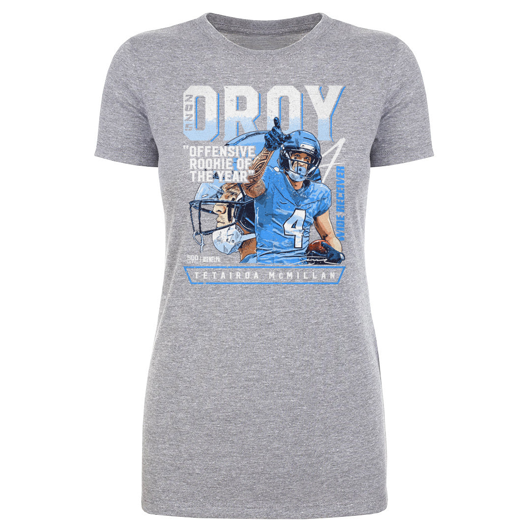 Tetairoa McMillan Carolina 2025 OROY WHT