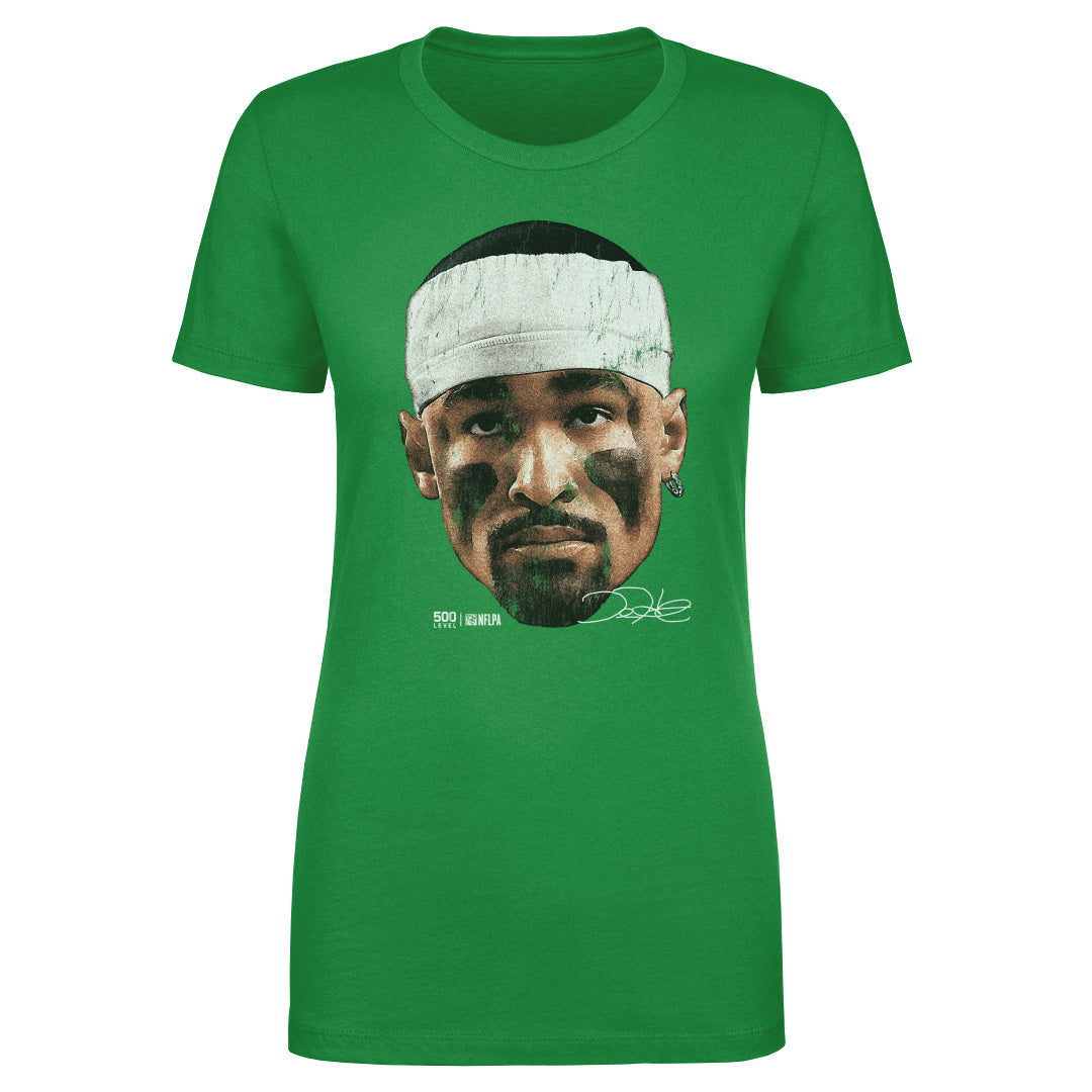 Jalen Hurts Philadelphia Vintage Head WHT
