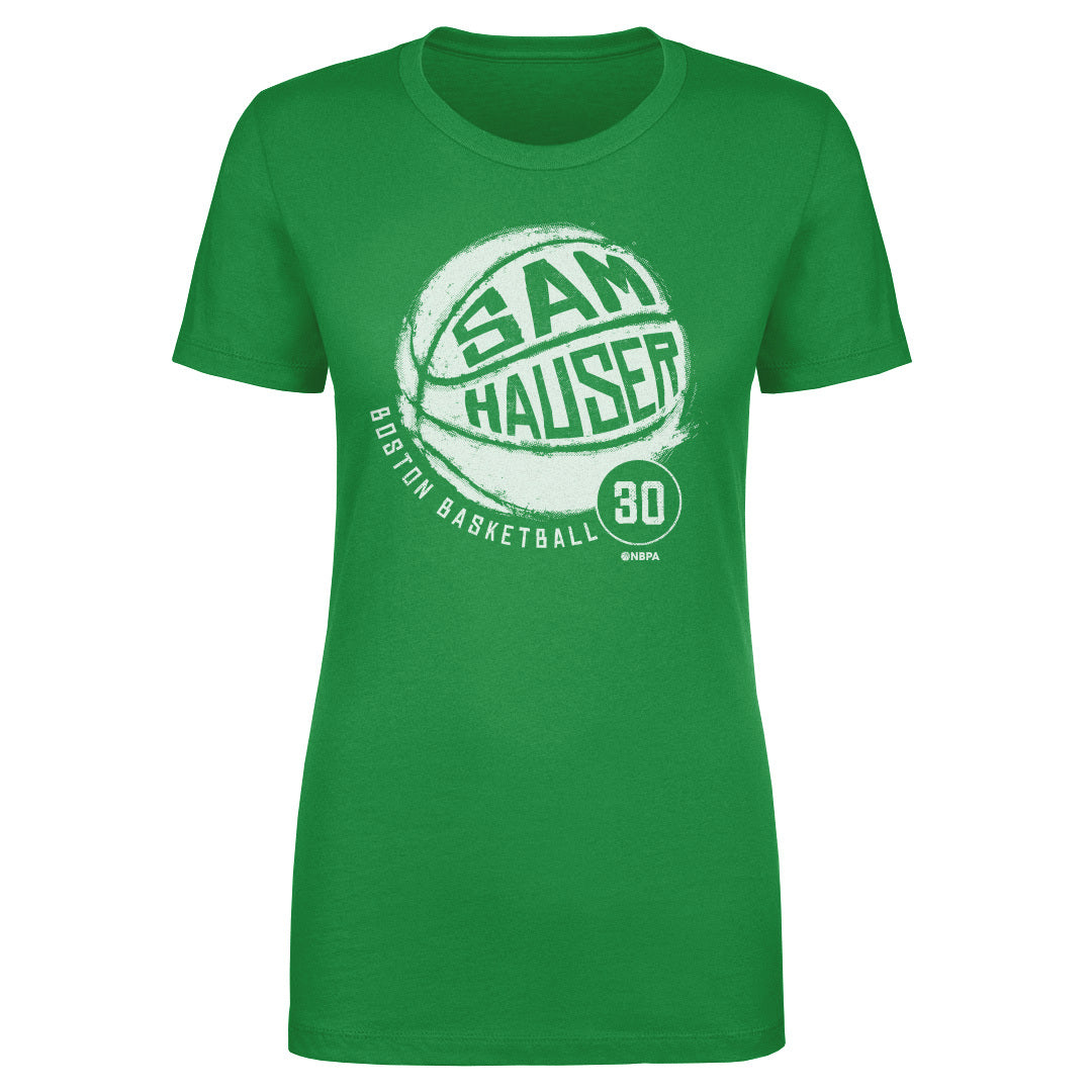 Sam Hauser Boston Basketball WHT
