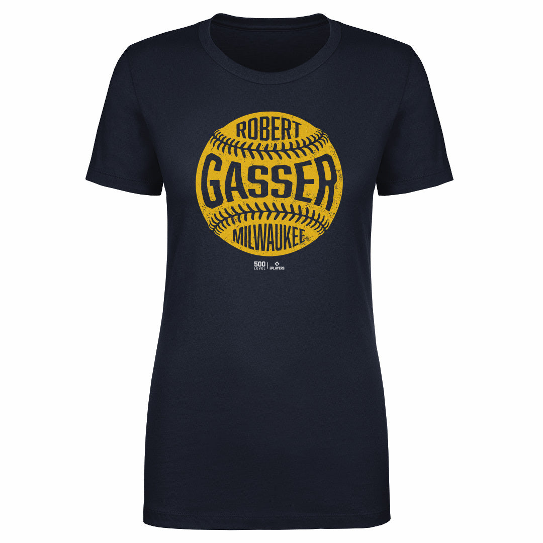 Robert Gasser Milwaukee Vintage Baseball WHT