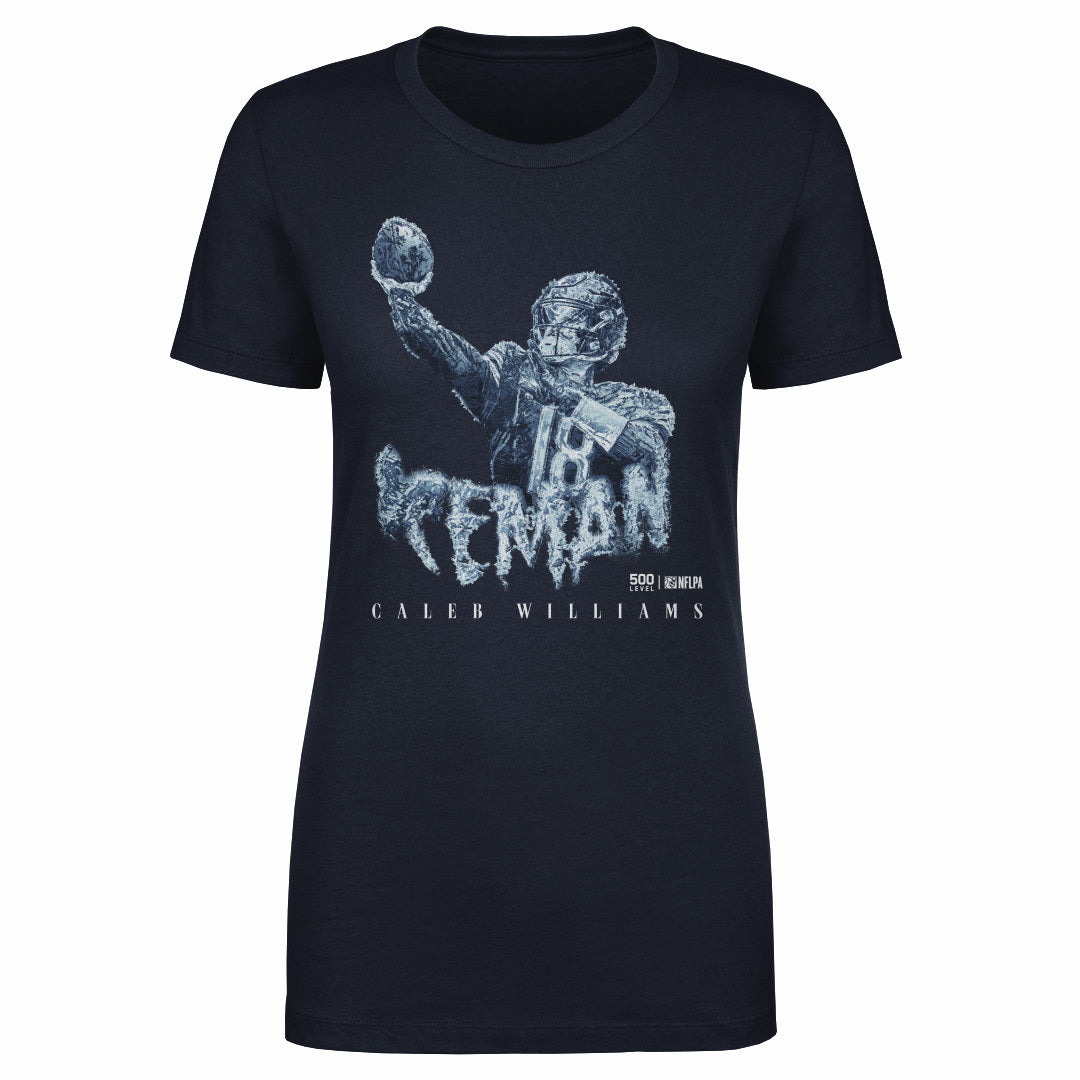 Caleb Williams Chicago Iceman Throw WHT