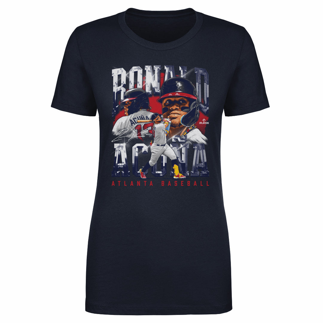 Ronald Acuna Jr. Atlanta Vintage WHT