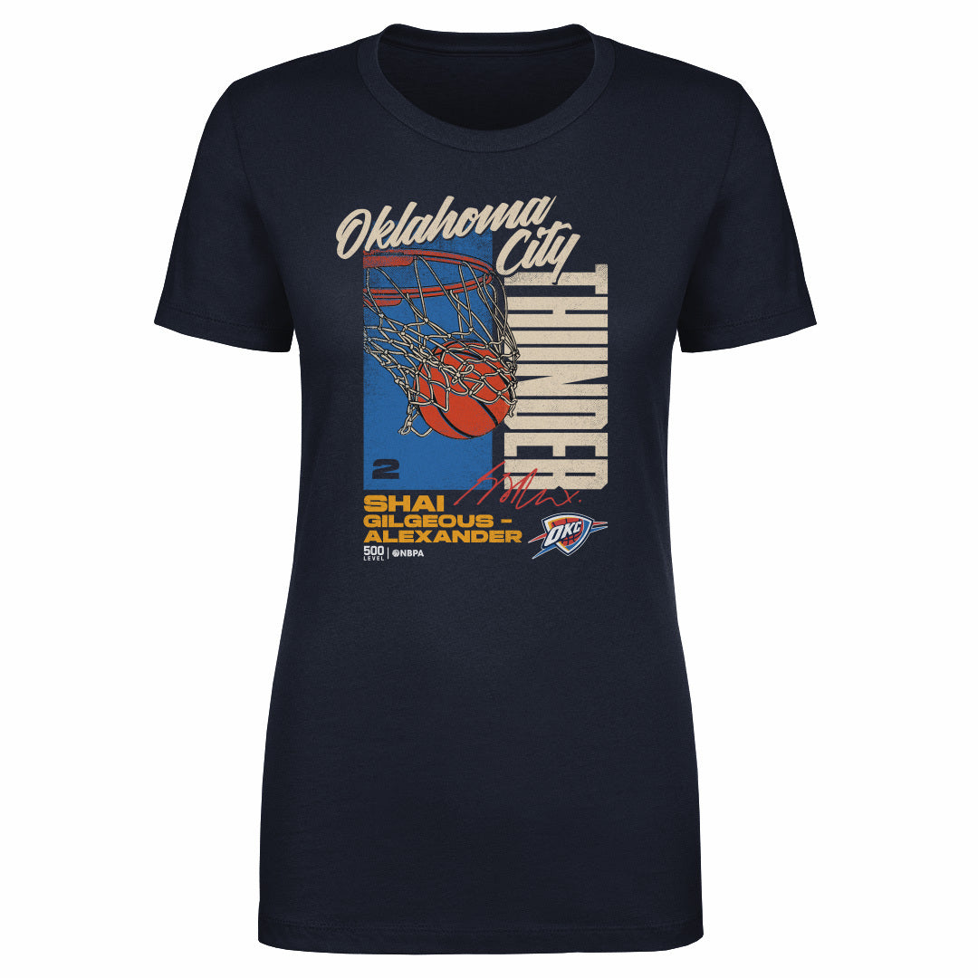 Shai Gilgeous-Alexander Oklahoma City Thunder All Net WHT