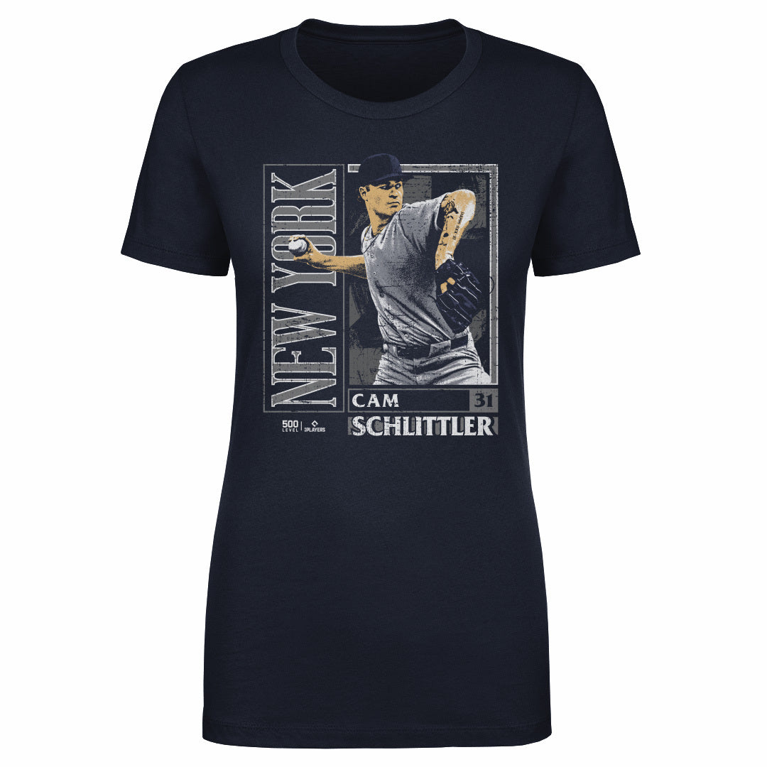 Cam Schlittler New York Y Card Style WHT