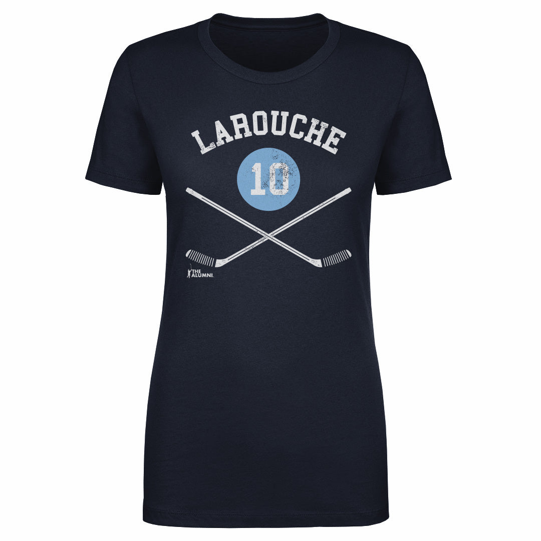 Pierre Larouche Pittsburgh 10 Sticks WHT