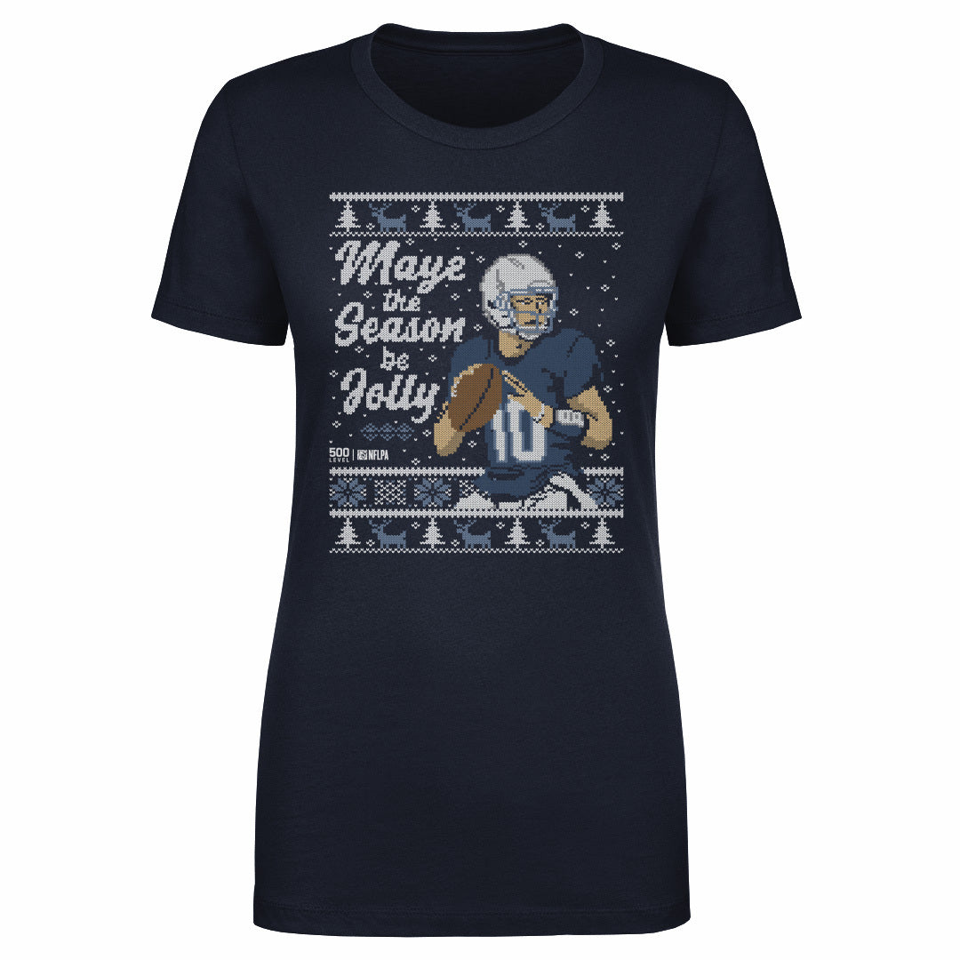 Drake Maye New England Ugly Sweater WHT