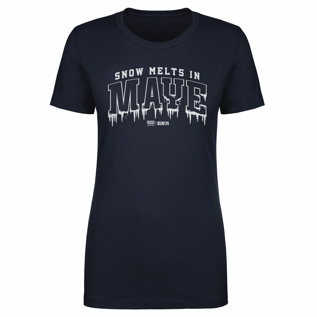 Drake Maye New England Snow Melts In Maye WHT