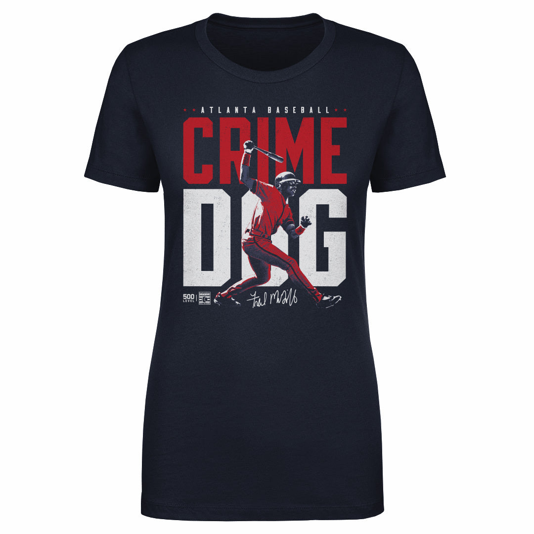 Fred McGriff Atlanta Crime Dog WHT