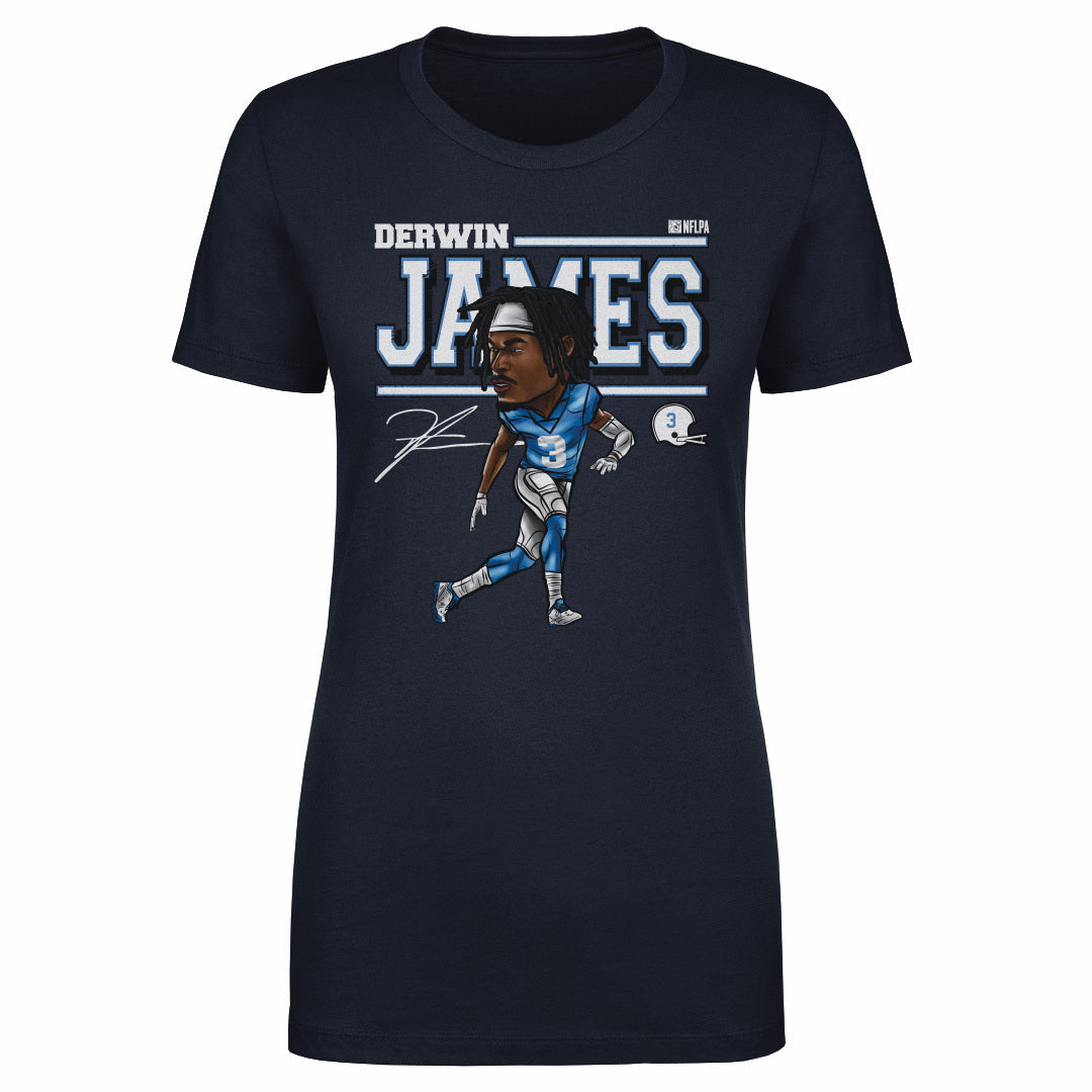 Derwin James Los Angeles C Cartoon WHT