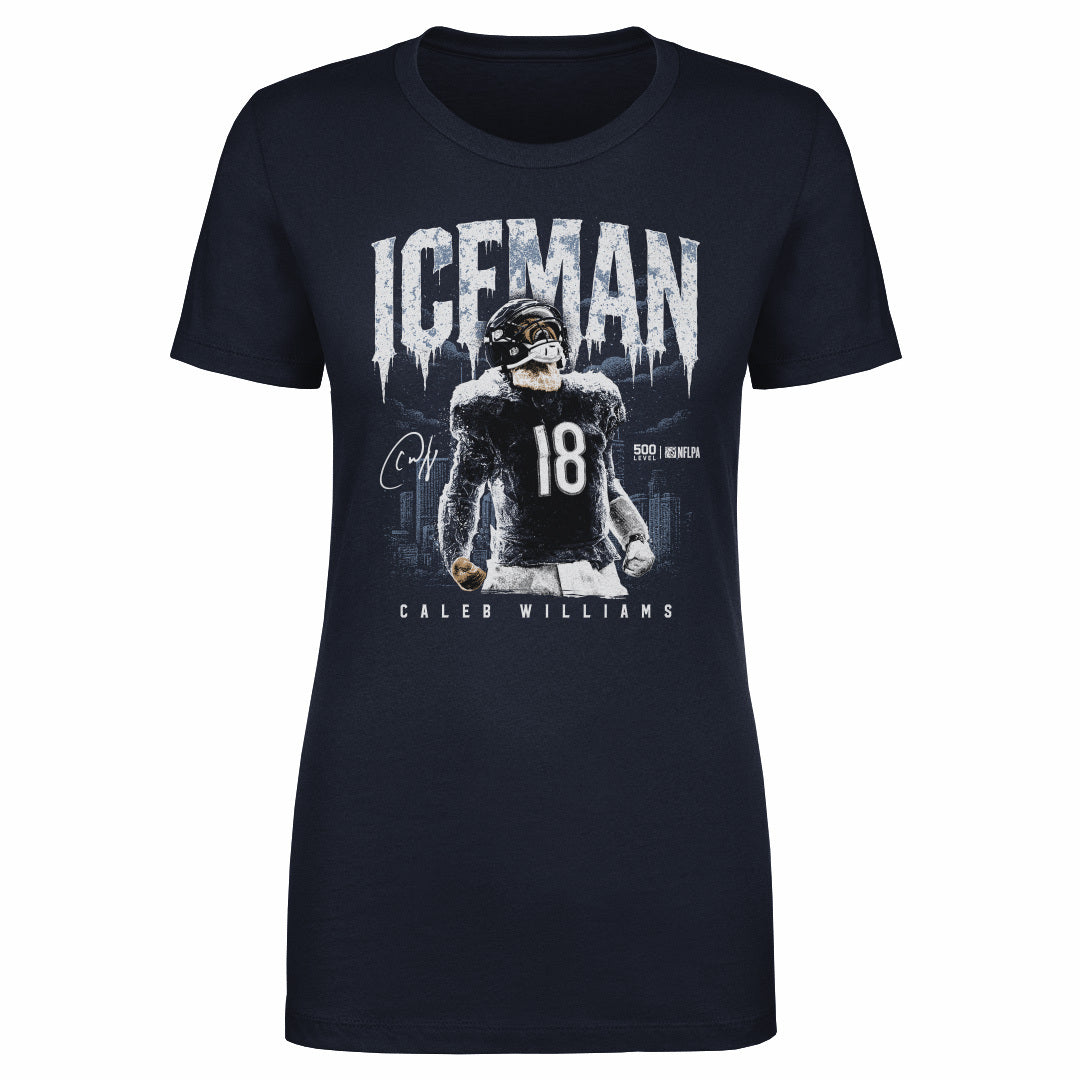 Caleb Williams Chicago Iceman WHT