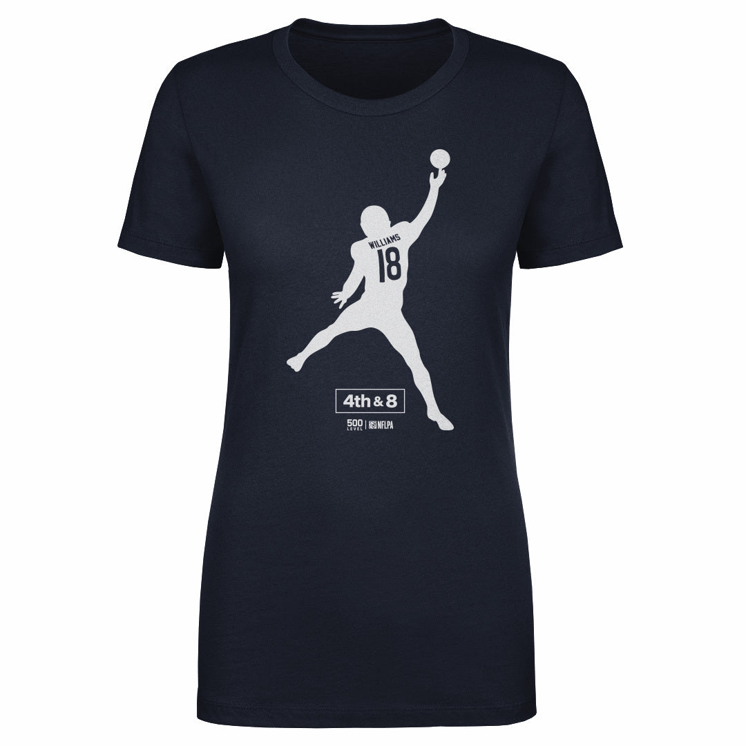 Caleb Williams Chicago Silhouette WHT