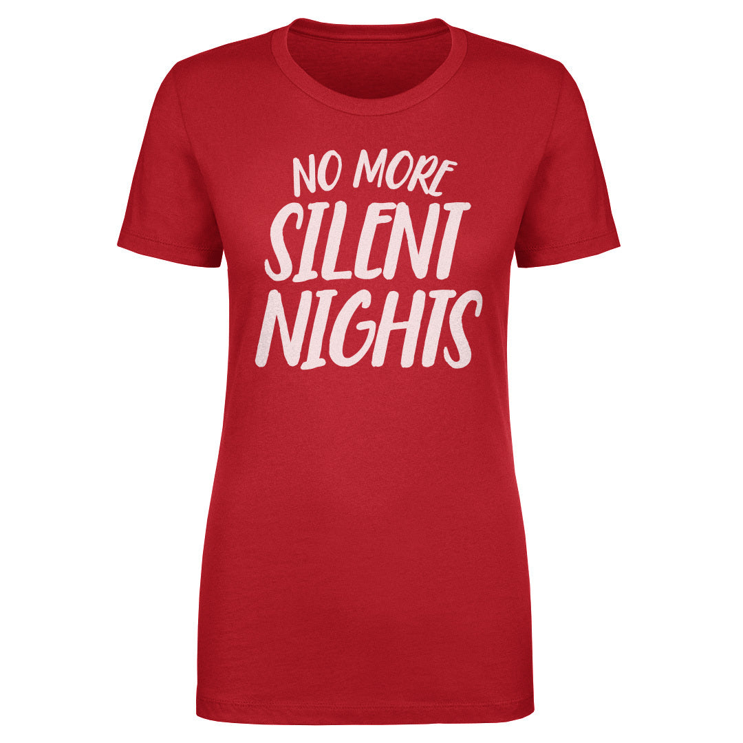 Christmas No More Silent Nights WHT