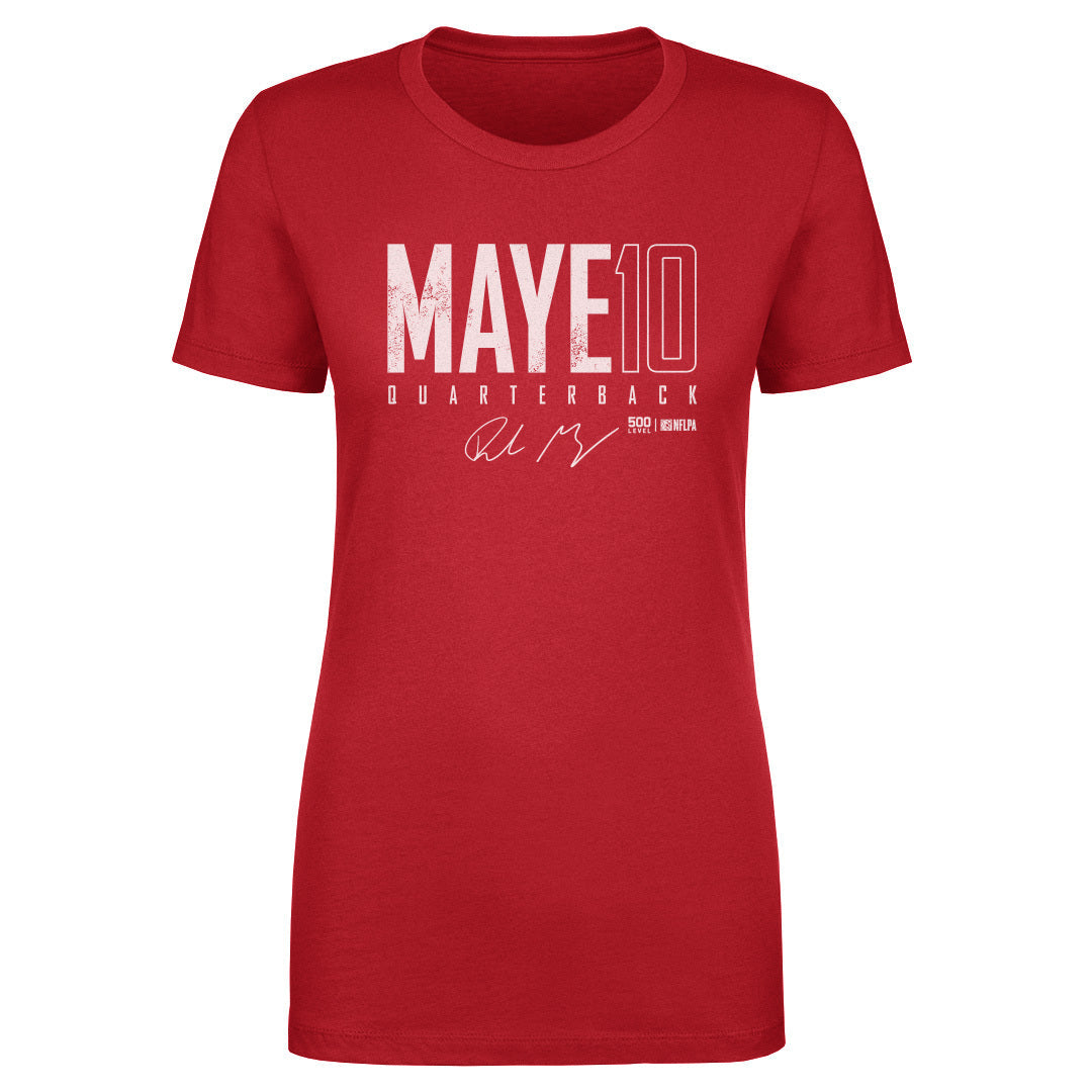 Drake Maye New England Elite WHT