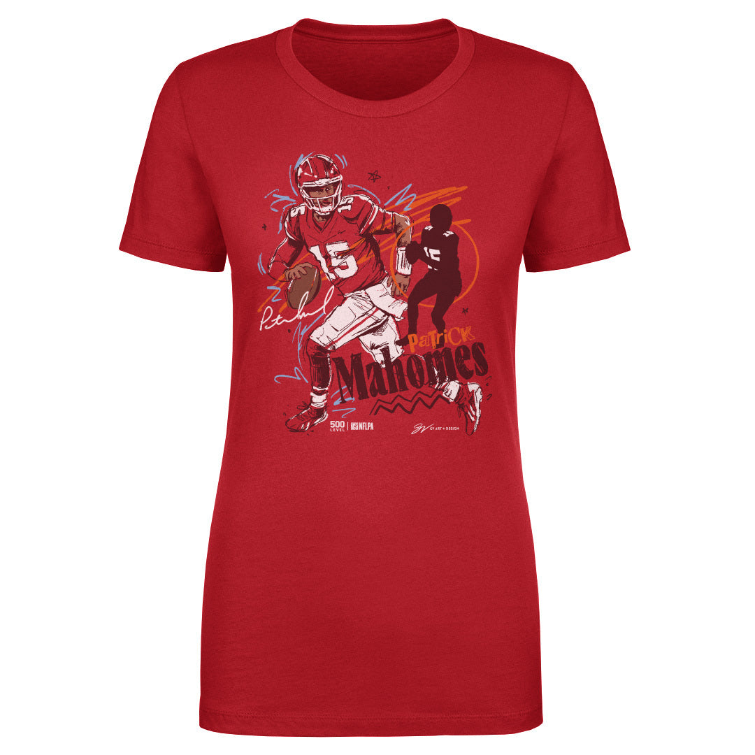 Patrick Mahomes Kansas City Scribble WHT