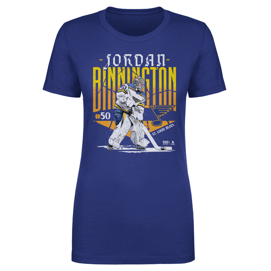 Jordan Binnington St. Louis Blues Player Name WHT