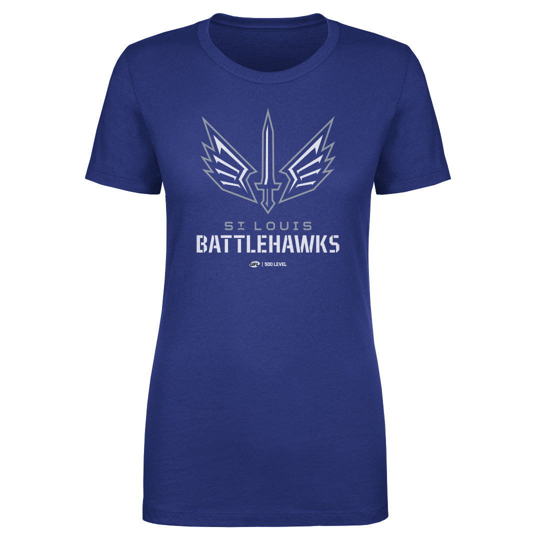 St. Louis Battlehawks Primary Logo WHT