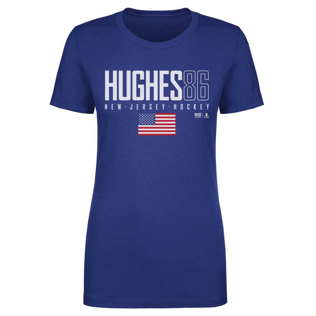 Jack Hughes New Jersey USA Elite WHT