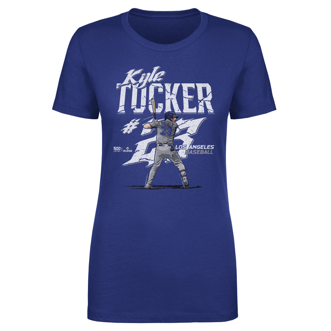 Kyle Tucker Los Angeles D Name Number WHT