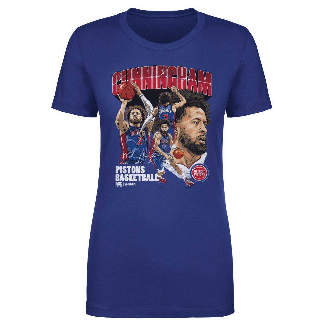 Cade Cunningham Detroit Pistons Collage WHT