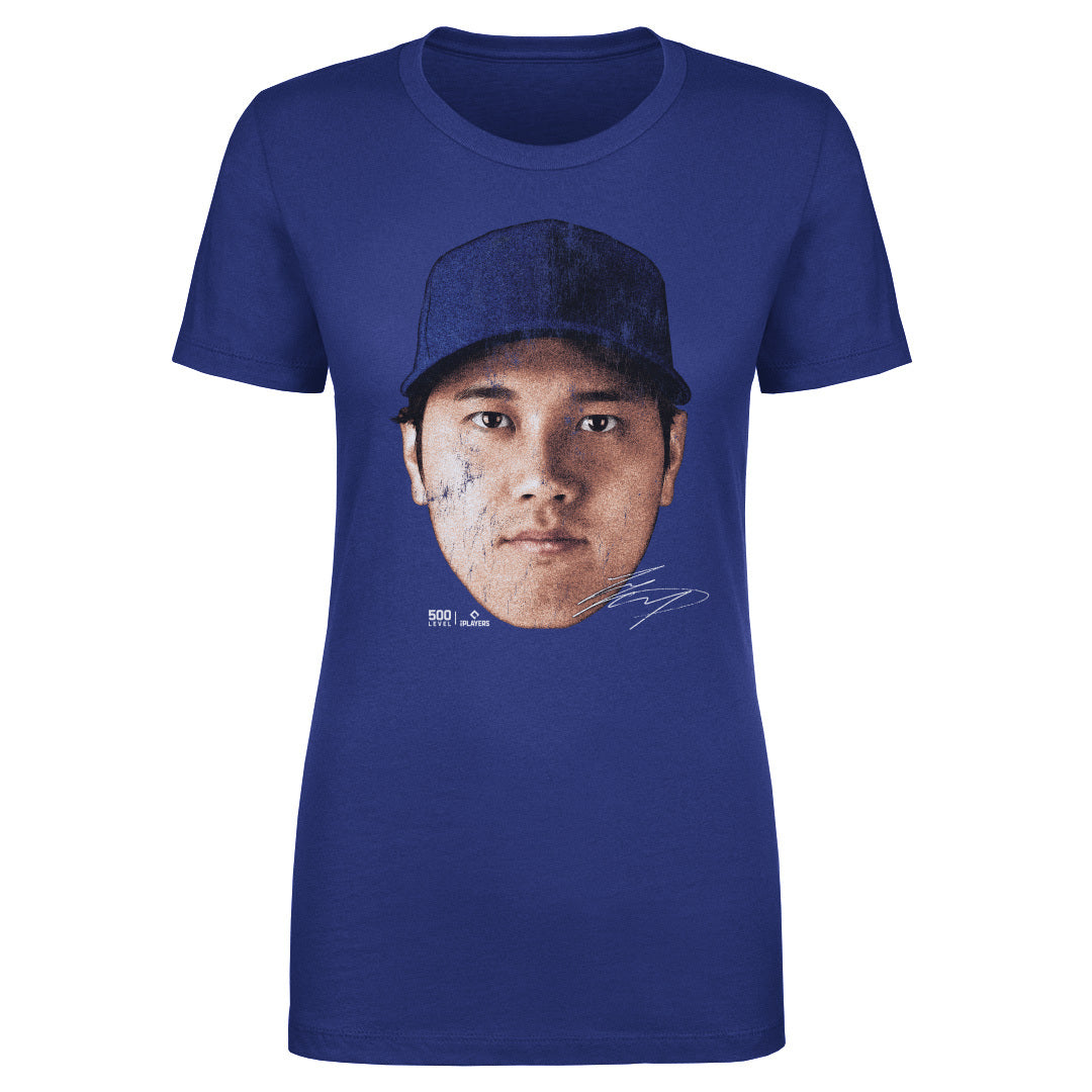 Shohei Ohtani Los Angeles D Vintage Head WHT