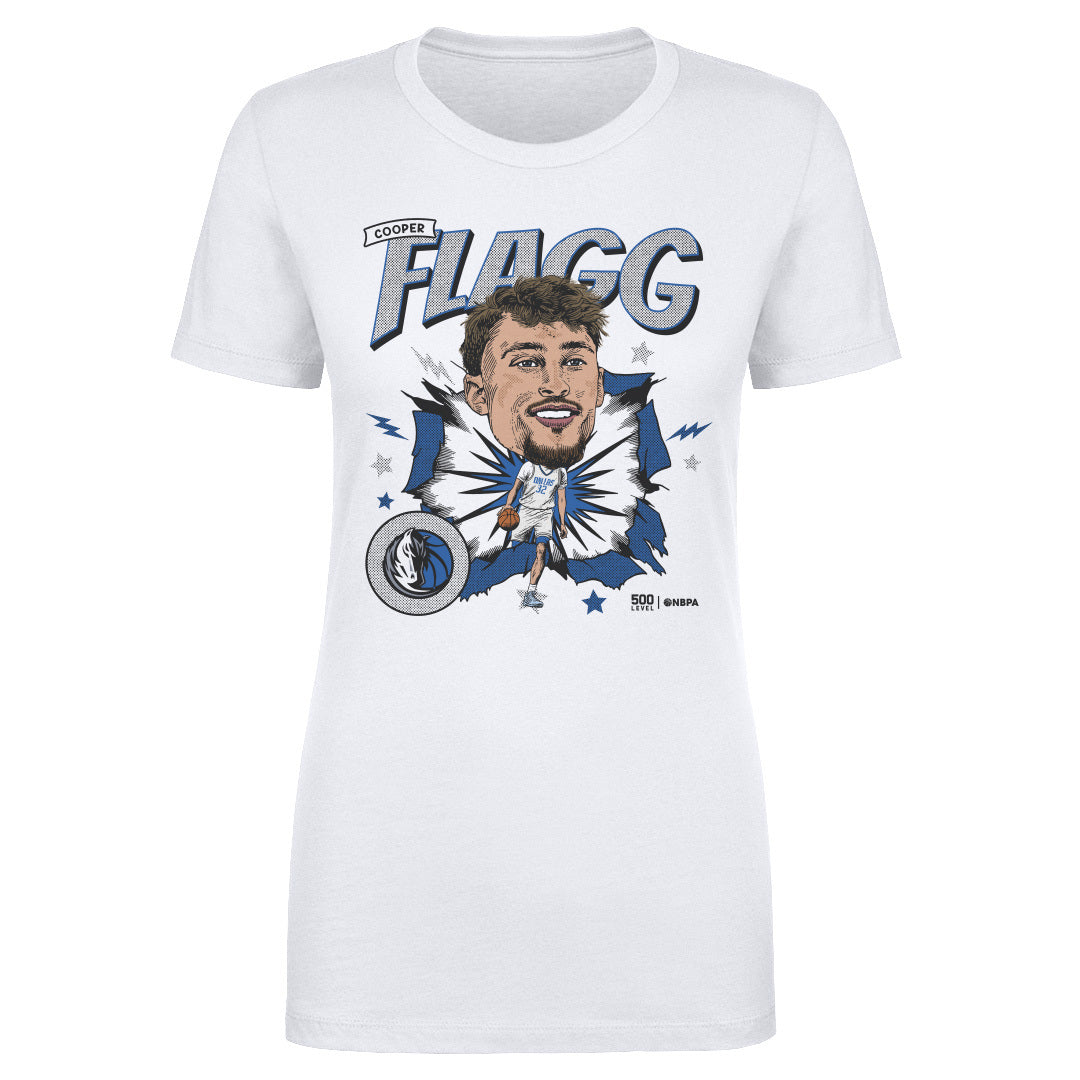 Cooper Flagg Dallas Mavericks Caricature
