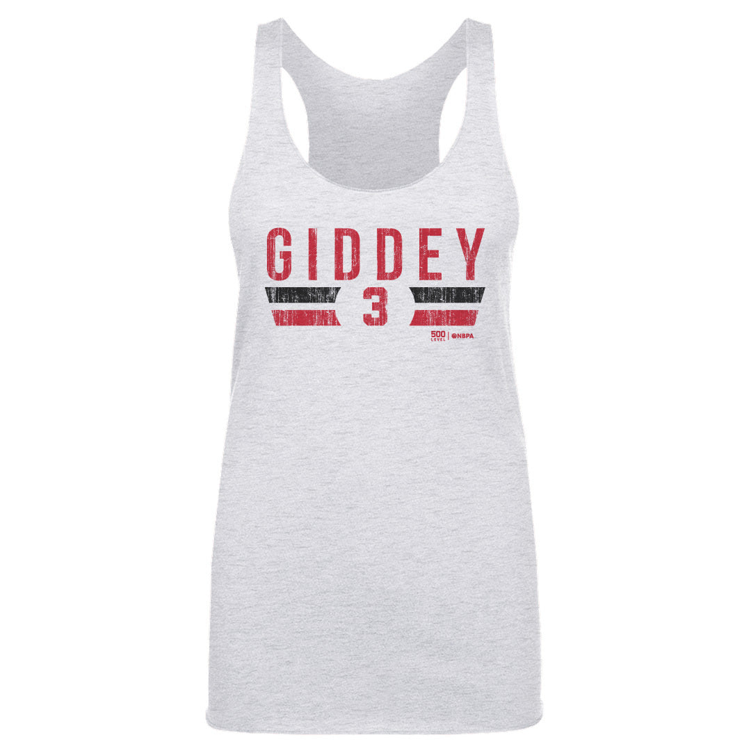 Josh Giddey Chicago Bulls Font
