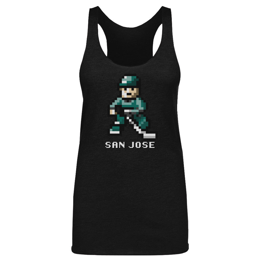 San Jose Hockey 8-bit WHT