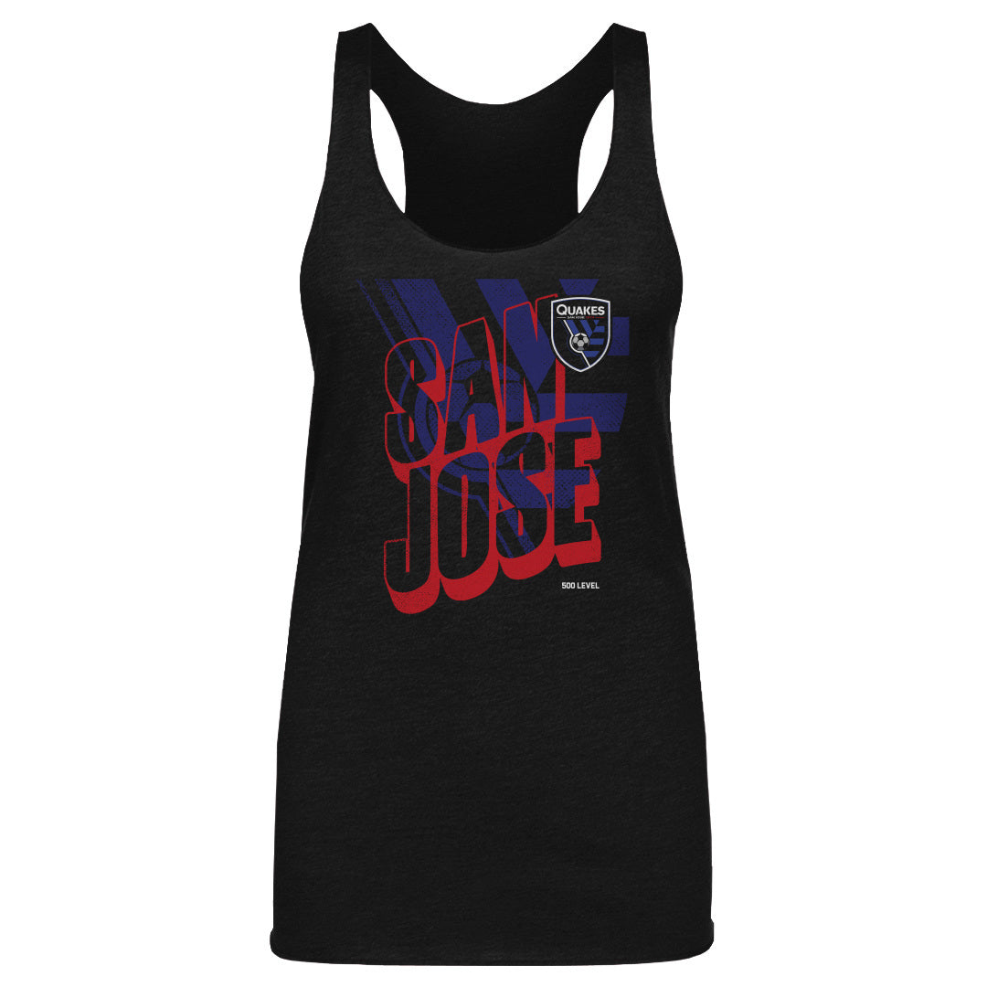 San Jose Earthquakes Wave Bold WHT