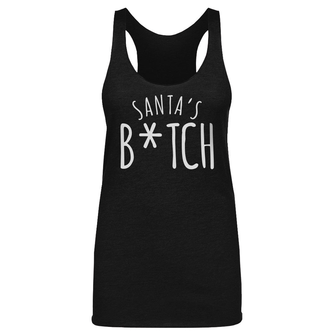 Christmas Santa's B-tch WHT