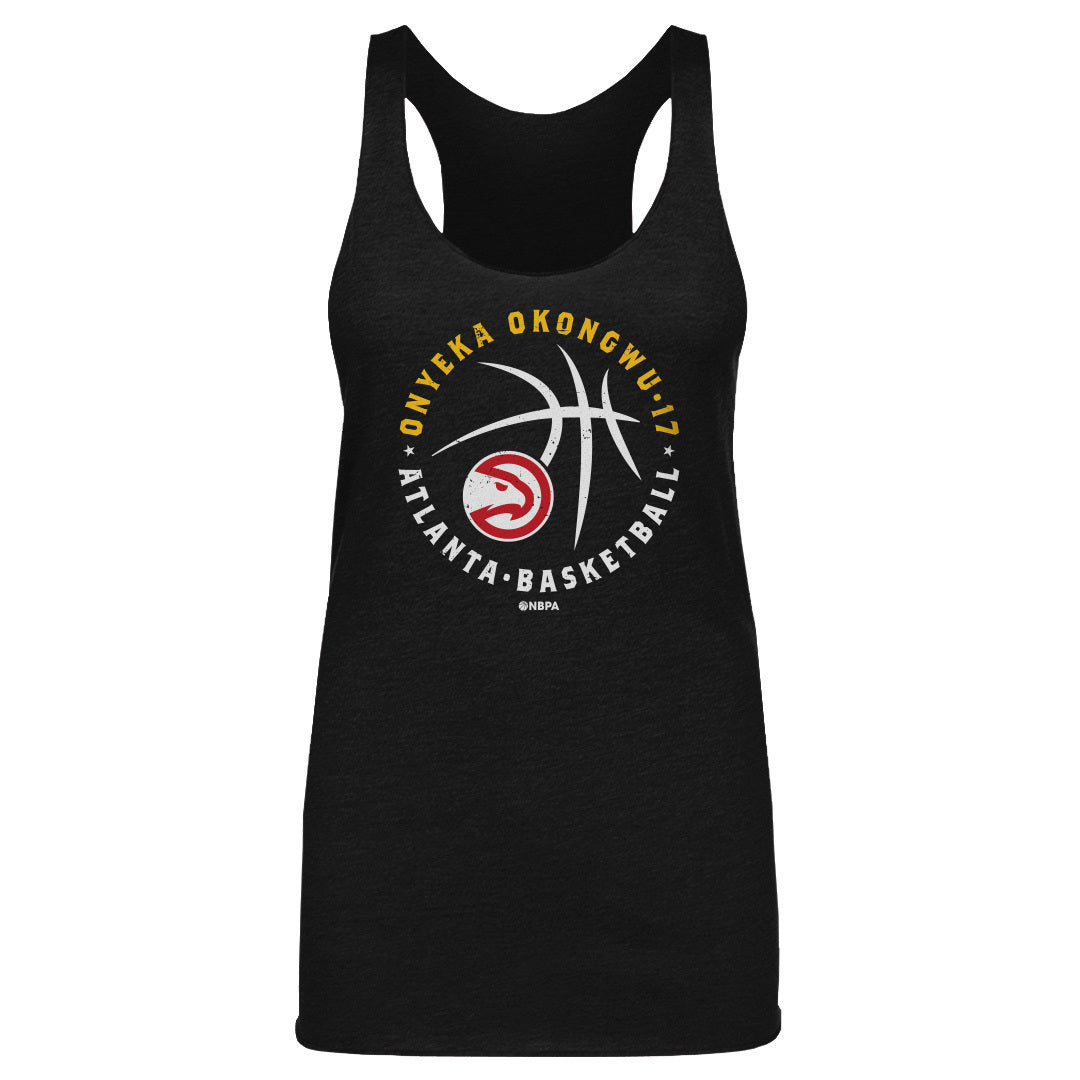 Onyeka Okongwu Atlanta Hawks Player Ball WHT