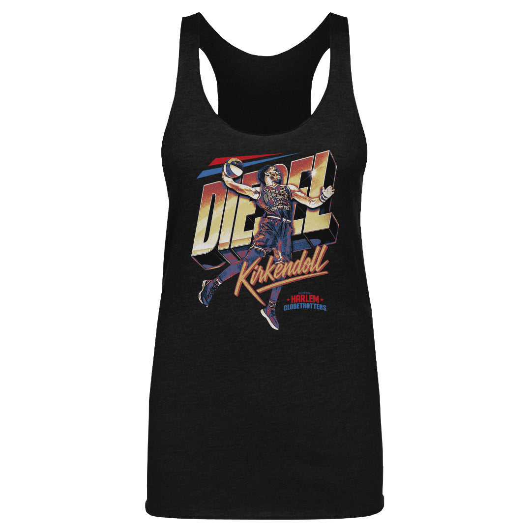 Diesel Kirkendoll Harlem Globetrotters Nickname WHT