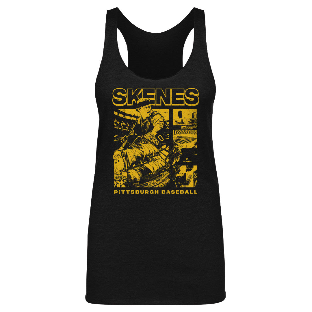 Paul Skenes Pittsburgh Mono WHT