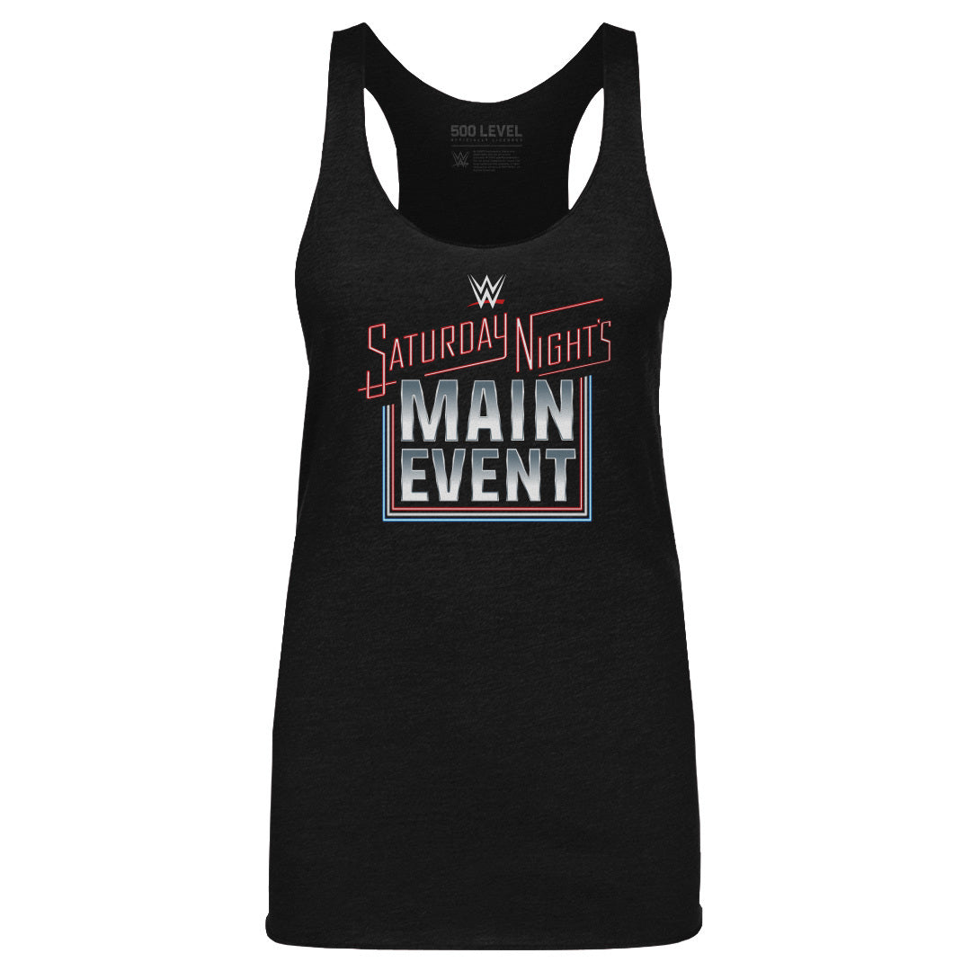 WWE Saturday Night's Main Event 2024 Logo WHT