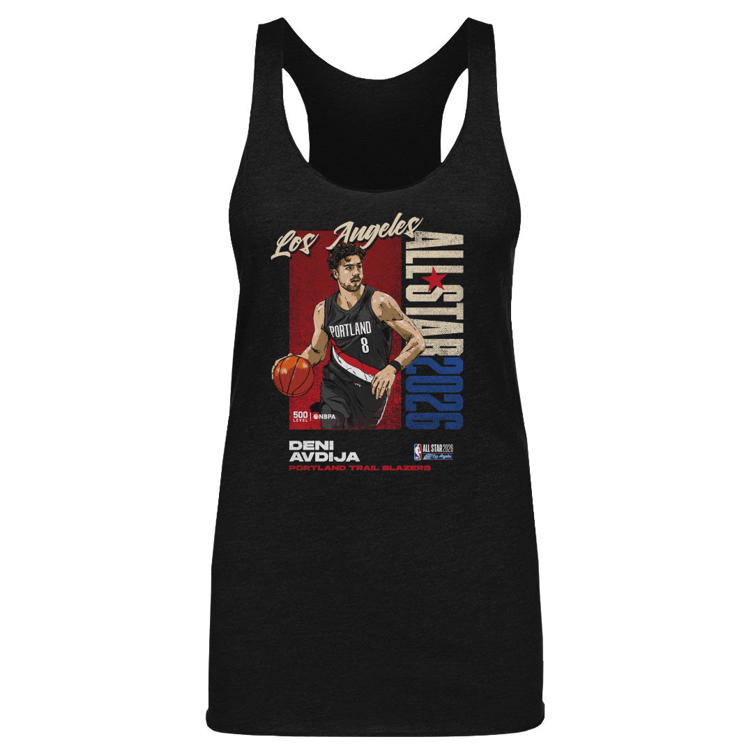 Deni Avdija Portland Trail Blazers 2026 NBA All-Star Vertical WHT