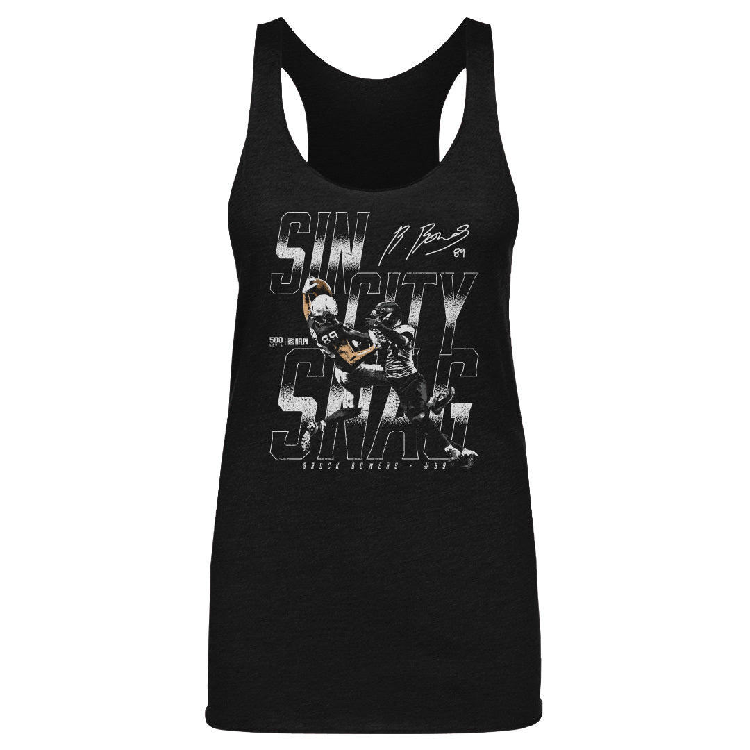 Brock Bowers Las Vegas Sin City Snag WHT