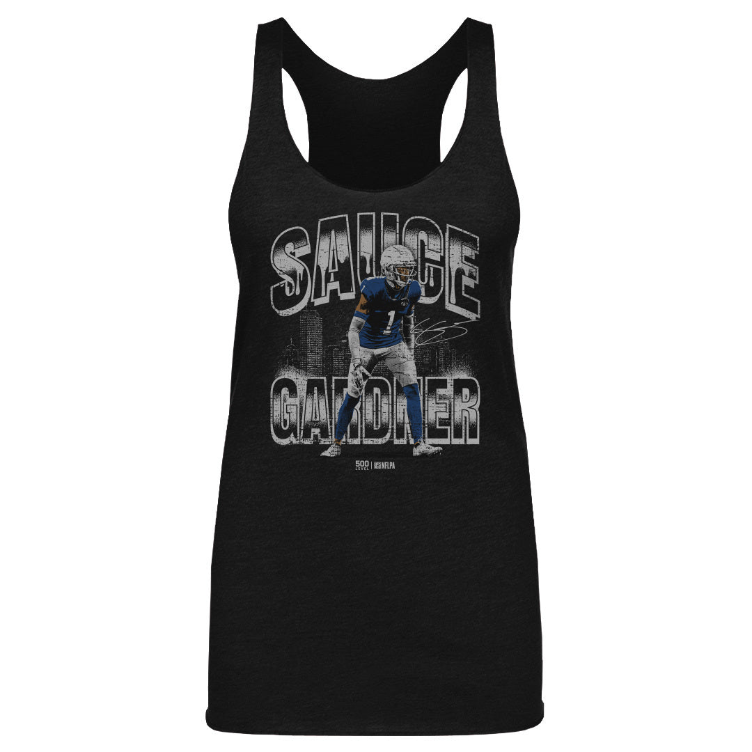 Sauce Gardner Indianapolis Skyline WHT