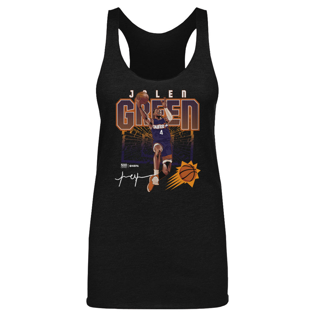 Jalen Green Phoenix Suns Shattered WHT