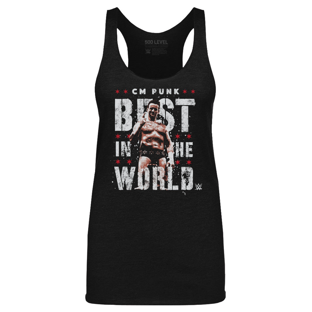 CM Punk Best In The World Vector WHT