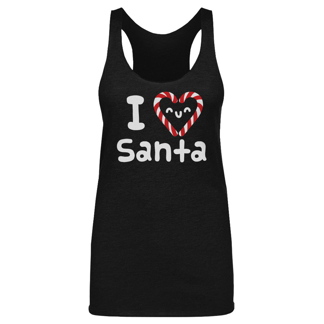 Christmas I Love Santa WHT