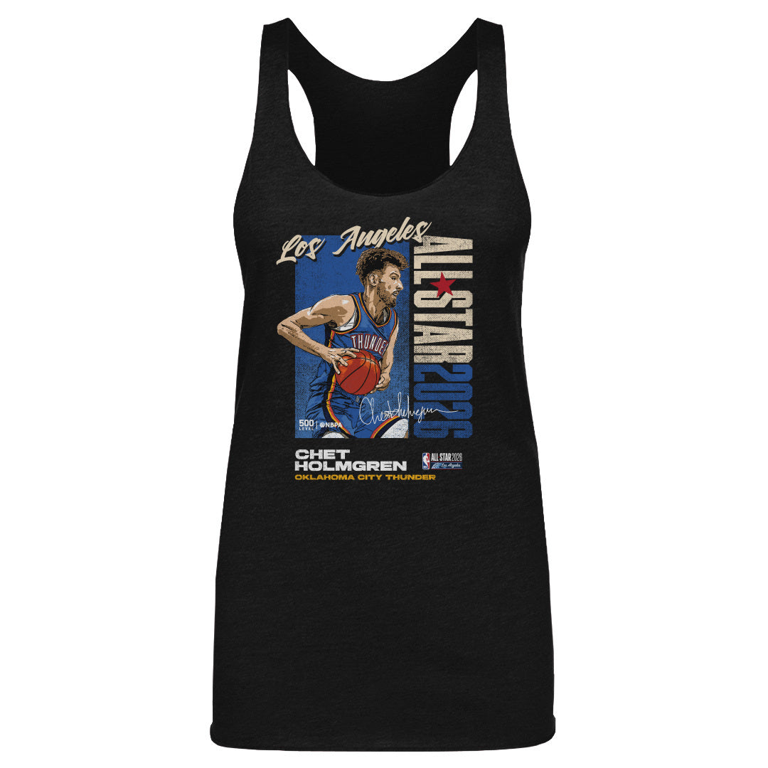 Chet Holmgren Oklahoma City Thunder 2026 NBA All-Star Vertical WHT