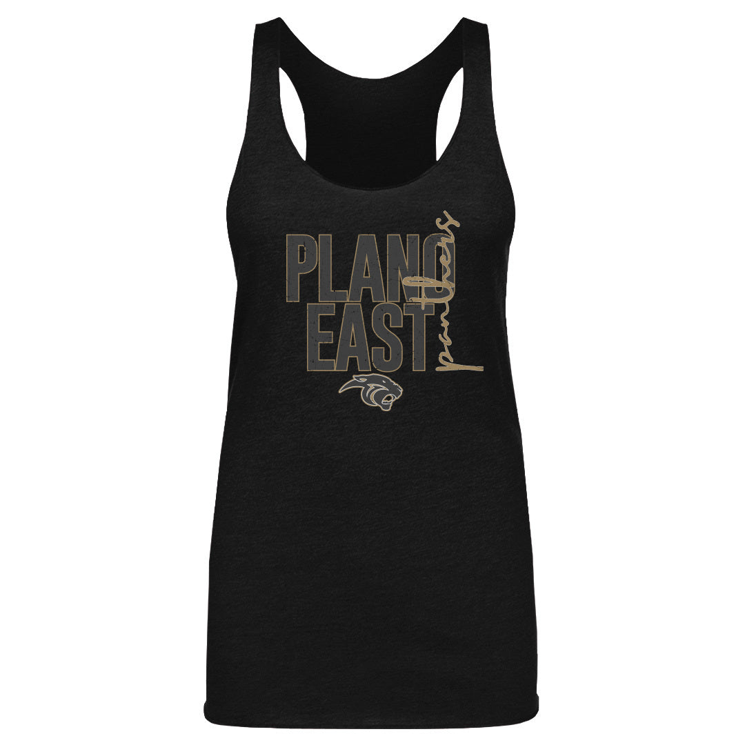 Crown Trio Plano East Panthers Vertical Cursive WHT