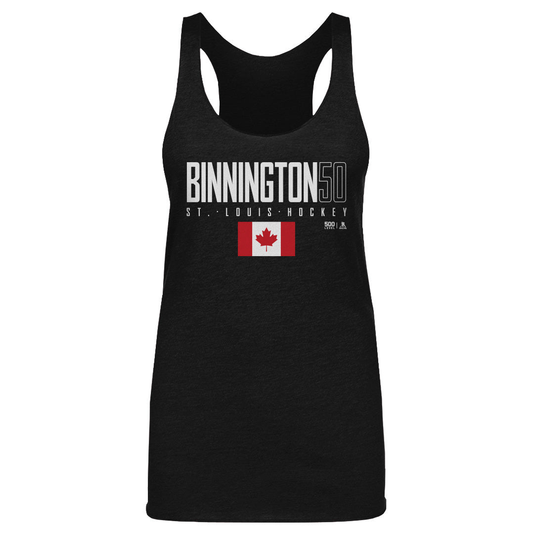 Jordan Binnington St. Louis Canada Elite WHT